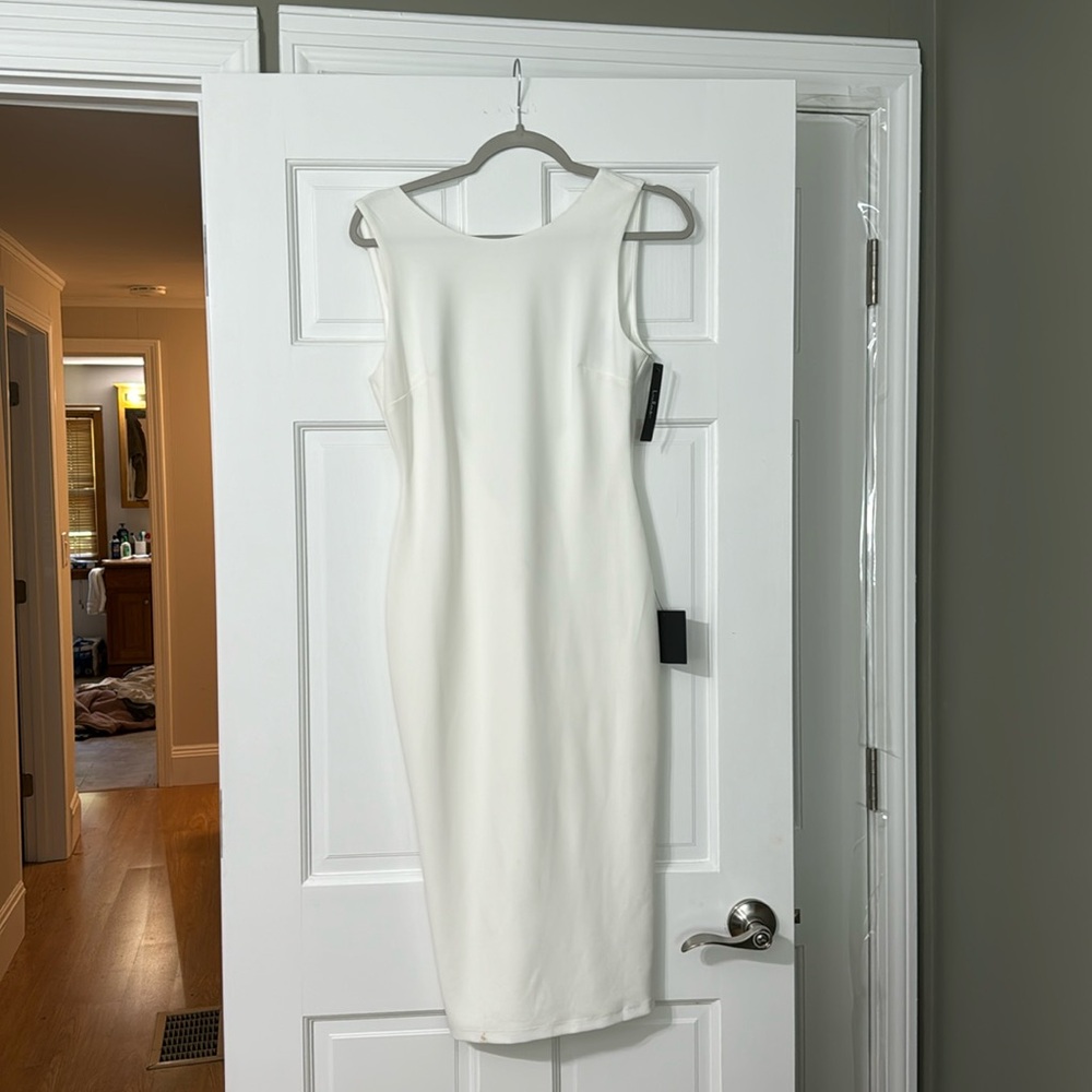 White formal dress Lulus medium size
